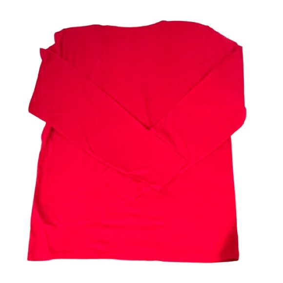 NWT- J. Crew “MERRY” Holiday Long Sleeve Tee Shirt - Picture 4 of 8